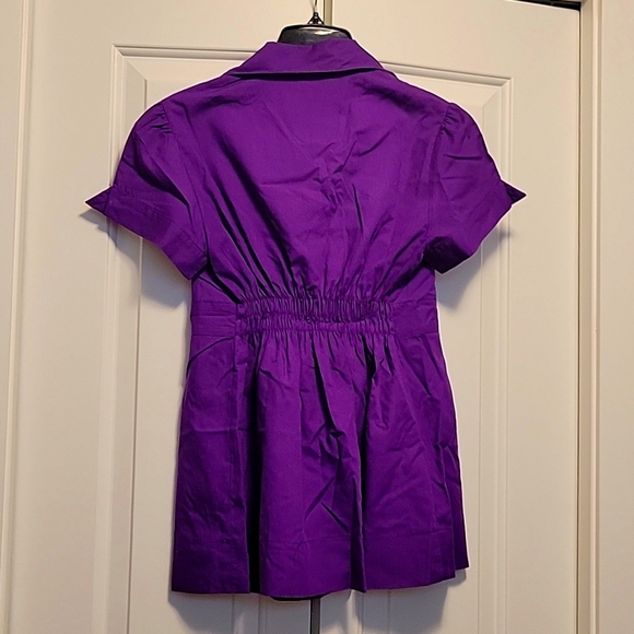 Maternity purple shirt (Bundle and offer for all Maternity items) - Picture 3 of 3